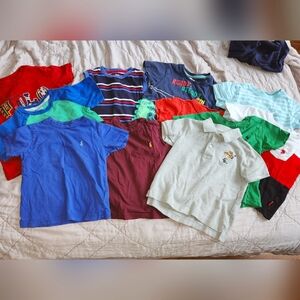 Lot of 11 Boys Short Sleeve Shirts, 2T